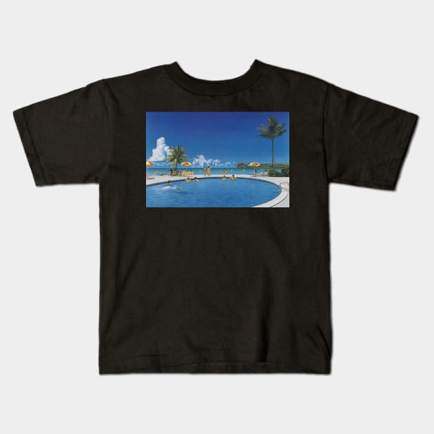 hiroshi nagai Kids T-Shirt by QualityArtFirst